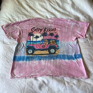 Simply southern golden retriever t shirt